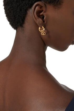  Mini VLogo Signature Earrings